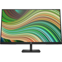 HP V24ie G5 FHD Monitor 60.5 cm (23.8 inches), 1920 x 1080 pixels (16:9), 75 Hz, Full HD, AMD FreeSync, Joypad OSD Button, Blue Light Filter Mode, VGA, HDMI 1.4, DisplayPort 1.2, Eco-Friendly, Black