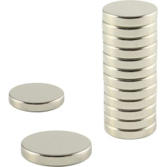 Neodymium Magnets, Power Magnets, 12 x 3 mm, Pack of 100