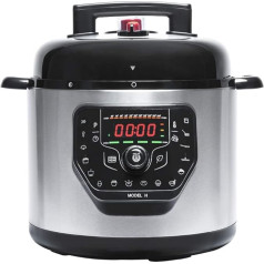 Cecotec GM H Programmable Pressure Cooker, Intelligent Cooking, 6 Litres, 24 Hour Programmable, 15 Security Systems, 90 Kpa, 19 Menus