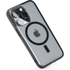 Mous - Transparent Case for iPhone 14 Pro Max - Clarity 2.0 - Mobile Phone Case iPhone 14 Pro Max MagSafe Compatible Case - Transparent Crystal Clear and Slim Design Case - Protective Case