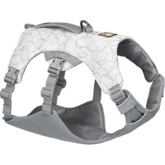 RUFFWEAR Swamp Cooler Dog Harness and Handle, Lightweight Running Equipment Keeps Pets Cool in Hot Weather, Adjustable, Strong and Cooling, 2 Leash Portals, Graphite Grey (Medium, 69-81)