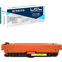 LCL Remanufactured Toner Cartridge 508X 508A CF362A CF362X 9500 Pages (Yellow) for HP Laserjet M552dn M577c M553dn M553n M553x M577Z