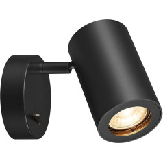 SLV Enola_B Bakelite Wall Light, Black