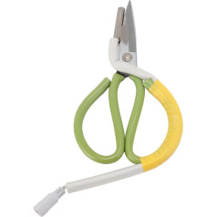 Electric Heated Dressmaking Scissors, Heated Scissors with Adjustable Temperature Power Hot Shears Knife Steel Cutter Fabric Cutter Tools with Work Indicator for Clothing