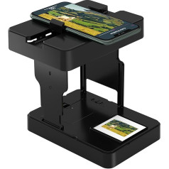 Mobile 35 mm Film Scanner, Scan Positive and Negative Slides, Scan Slides and Negatives at Home with Your Own Smartphone