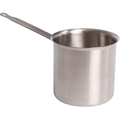 Bain Marie Pot - Stainless steel. 3.2 litre - 16cm diameter. (Basket not included).