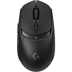 Logitech G309 Lightweight Wireless Gaming Mouse, Lightweight, Lightforce Hybrid Switch, Hero 25K Sensor, Over 300 Hours of Battery Life with AA Battery, 6 Programmable Keys, for PC and Mac, Black