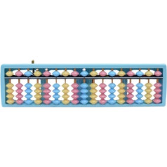 MEIZHITU Abakus Berechnungswerkzeug Standard Abacus Professional 17-Spalten-Rechner, Funktionales Und Pädagogisches Lernwerkzeug Ausbildung