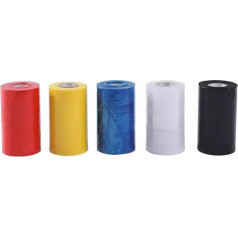 MRVAKDYDI Rollen Heavy Duty Pallet Wrap, 2 stücke PE for Takeaway Verpackung Box Versiegelung Auslaufsicher Alkohol Versiegelung Film(White,15cmx150m 2pcs)