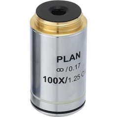 Wissenschaftlich entworfene Mikroskop-Objektivlinse, 4 x 20 x mit achromatischen Eigenschaften für verbesserte Bildgebung (100-fach)