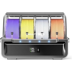 Creality CFS Creality Filament System, Multicoloured 3D Printing, Car Filament Detection, Moisture-Proof Storage, Supports 4 Parallel Devices for Creality K2 Plus