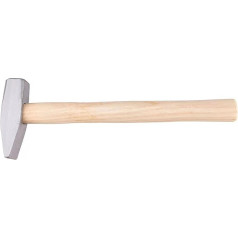 Engineer's Hammer 4.6 Inch Forged Steel with Wooden Handle for Metalworking, Blacksmith, DIY, Machinists and Engineers (4.5 oz)