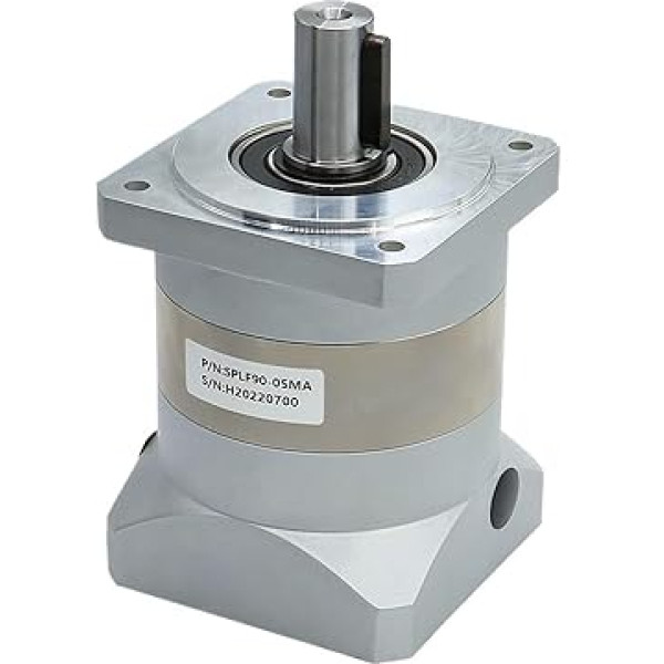 SPLF90 Planetary Gearbox Reducer Nema34 Stepper Motor Or Nema32 80 750W Servo Motor(45 to 1,For nema34 Stepper)