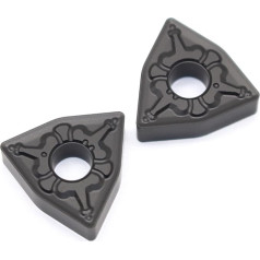 Tip Lathe CNC Carbide Turning Tool 10 Pieces Cutter Inserts 080404 080408 TM PC4125 0804 Carbide Inserts High Quality External Turning Machine Lathe Cutter Tool for Steel (WNMG0