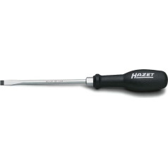 HAZET 803-140 Slot Profile Trinamic Screwdriver with Burnished Tips - Chrome-Plated