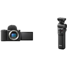 Sony Alpha ZV-E10 II Mirrorless APS-C Video Camera with Interchangeable Lens (4K60p Video, 4:2:2 10-Bit Recordings, 26 MP, Auto Focus with Eye Detection) Bundle Including GPVPT2BT