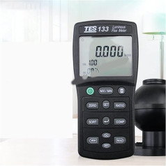 Light Meter, TES-133. Lichtstrom-Lumen-Tester-Luminometer-Kraft-Test genauer und sofortige Antwort for LE. Ds faser beleuchtung.(1 UK)