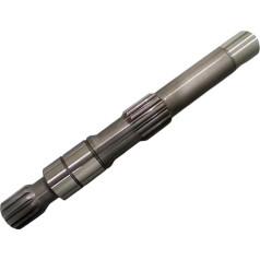 BADIKA Antriebswelle für Kolbenpumpe PVE12 Hydraulikpumpe Antriebswelle for PVE12R PVE12L Axialkolbenpumpe Umbau Pumpenwelle T13-T15-L198mm