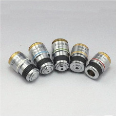 Mikroskopzubehör 4x 10x 20x 40x 100x Mikroskop-achromatische objektive Objektive for das biologische Mikroskop Haltbarkeit und zuverlässige Leistung