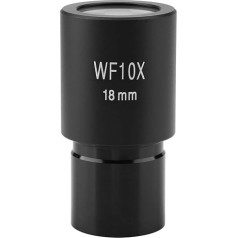 10 x Microscope Eyepiece, 23.2 mm Diameter Wide Angle Eyepiece, 10 x Biological Microscope Eyepiece