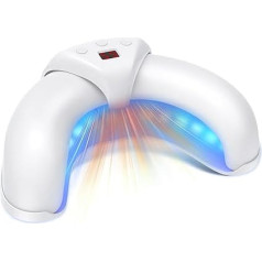 Nail Fungus Laser Device, 2025 Upgrade Nail Fungus Cleaning Device, Nail Treatment for Multiple Toenails & Fingernails, Home Use, 905 nm Infrared Light + 470 nm Blue Light, 21 Day Quick Acting (A)