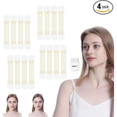 ZANWANXIN Celestica Neck Tapes, Celestica Face Neck Lifting Tape, Instant Necks Tape, for Necks Face Jaw (Set of 4)