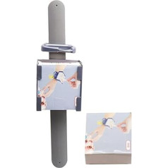 BATHVEVE 1 Set Perm Paper Breathable Hair Dye Paper with Wrist Strap and Buckle for Hairdressers Practical Styling for Permanent Curls in the Salon