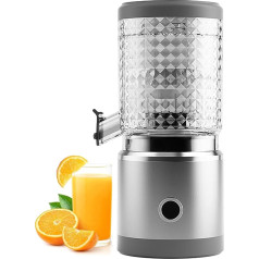 Electric Citrus Juicer, Wireless Rechargeable Orange Squeezer, Portable USB Charging Juicer Juicer for a Wide Range of Citrus Fruits, 250 ml Capacity