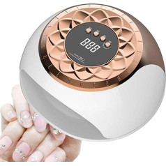 UV -Nagellampe - Professioneller Nageltrockner | LED UV Naail Lampe Für Gelnägel | Hochleistungsgel Härten Licht Zum Schnellen Trocknen | Naiil Art Trockner Für Salon & Home Manicure -Sitzungen Geeign
