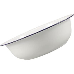 BELLIFFY Faltbare Fußbadewanne aus Emaille Großes Fußbecken für Entspannende Fußmassagen und Pflege für Zuhause Beauty Salons und Hotels Komfortable Fußsoak Lösung