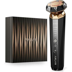 ANLAN Radiofrequency Facial Massager with Red and Blue Light, Tightens Facial Skin