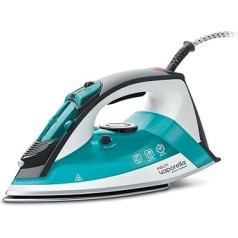 Polti Vaporella Quick&Comfort QC120 Iron with Stainless Steel Ironing Plate, Soft Touch Handle 2200 W, Steam Boost 180 g