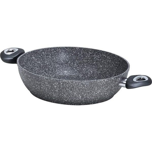 Aeternum Madame Petravera 3.0 Saucepan Aluminium Suitable for Induction Cookers 32 cm Grey
