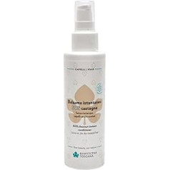 BIOFFICINA TOSCANA -SOS Kastanie Instant Balsam mit pflanzlichem Keratin und toskanischer Bio Kastanie Local-Organic Cert. AIAB Bio eco Kosmetik Lav, Vegan, Nickel getestet, Dermatologically tested