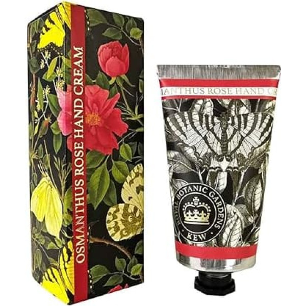 KEW Royal Botanic Gardens Osmanthus Rose Hand Cream 75 ml