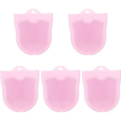 FRCOLOR 5stücke Silikon Gesichtsreinigungsbürste Sanfter Peeling Pinsel Für Porentiefe Reinigung Gesichts-massage - Für Hauttypen Für Tägliche Anwendung