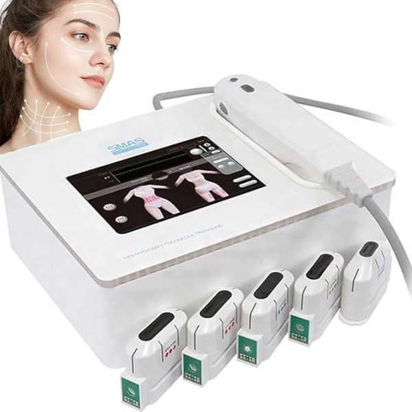 3D Hifu Machine for Tightening Fine Lines/Forehead Lines, Skin Tightening Machine, Portable Anti-Aging Machine for Home Use for Removing Face and Body Wrinkles