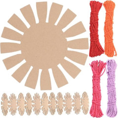 HAPINARY Korbset Mit Papier Und Hanfseil Für DIY-Korb-Machen Bastelmaterialien Und Kreative Kinderaktivitäten Inkl Werkzeugset Für Korbherstellung