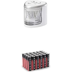 Genie PS 120 Electric Pencil Sharpener + AA Batteries