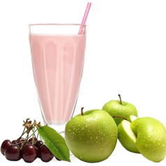 Apple Sour Cherry Whey Powder Luxofit Enriched with L-Carnitine Protein Wellness Drink Aspartame Free Whey (Apple Sour Cherry, 333 g)