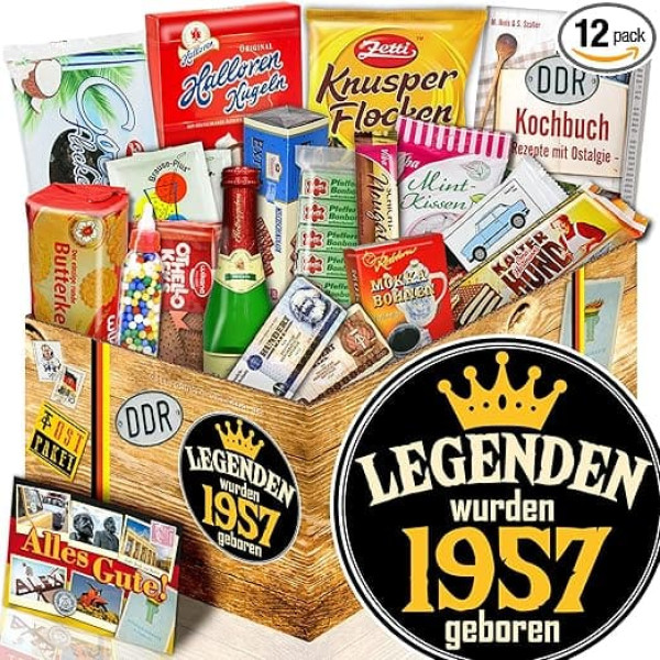 Legends 1957 Birthday Women Candy Package XXL