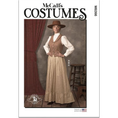 McCall's Misses Costume Sewing Pattern Pack Design Code M8398 Sizes 18-20-22-26