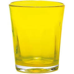 Zafferano Bei, Hand-Blown Glass / Coloured Tumbler / Tumbler in Pack of 6 (Yellow)