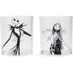 Half Moon Bay 74790019240 HMB - The Strange Noel by M. Jack - Set of 2 Glasses