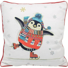 L & P Home & Gifts Lesser & Pavey Cushion with Covers British Design with Inserts Perfect for Kitchen or Living Room Giraffe 45 x 45 cm