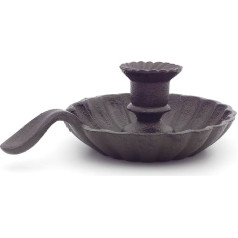 QIRLOEU Candle Holder for Candle Holder, Cast Iron Candle Holder with Handle, Vintage Taper Candle Holder for Home, Dining Room, Wedding Table Decorations