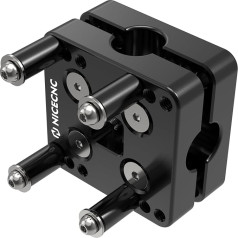 NICECNC GPS Mount 12mm Compatible with Yamaha Tenere 700 XTZ0 Compatible with BMW R1200GS 2014-2019 See Fit Black