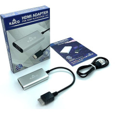 Kaico PS1 HDMI Adapter / PS2 AV to HDMI Cable for All Sony PS1 & PS2 Models - Switch Between RGB or Component - PS1 & PS2 HDMI Adapter Connection Between Any PS with Any HD TV