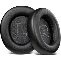 SOULWIT Replacement Ear Pads for Steelseries Arctis Nova Pro Wired, Nova 1/1X/1P/3/3P/3X/4/7/7X/7P Headphones, Replacement Cushion Pads with Soft Protein Leather, High Density Foam