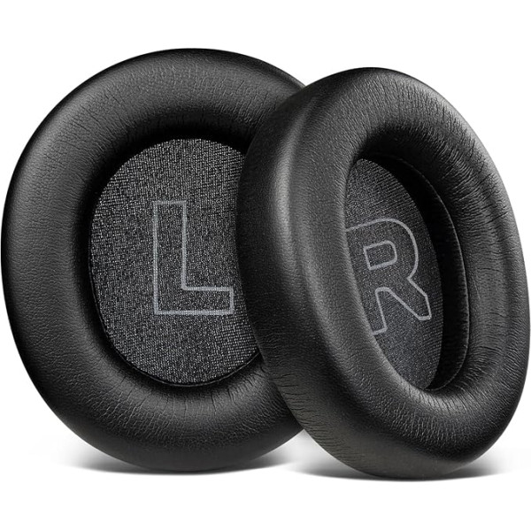SOULWIT Replacement Ear Pads for Steelseries Arctis Nova Pro Wired, Nova 1/1X/1P/3/3P/3X/4/7/7X/7P Headphones, Replacement Cushion Pads with Soft Protein Leather, High Density Foam